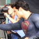 Illustration for article titled New Superman set pics show off Clark Kent's blue alien bulge